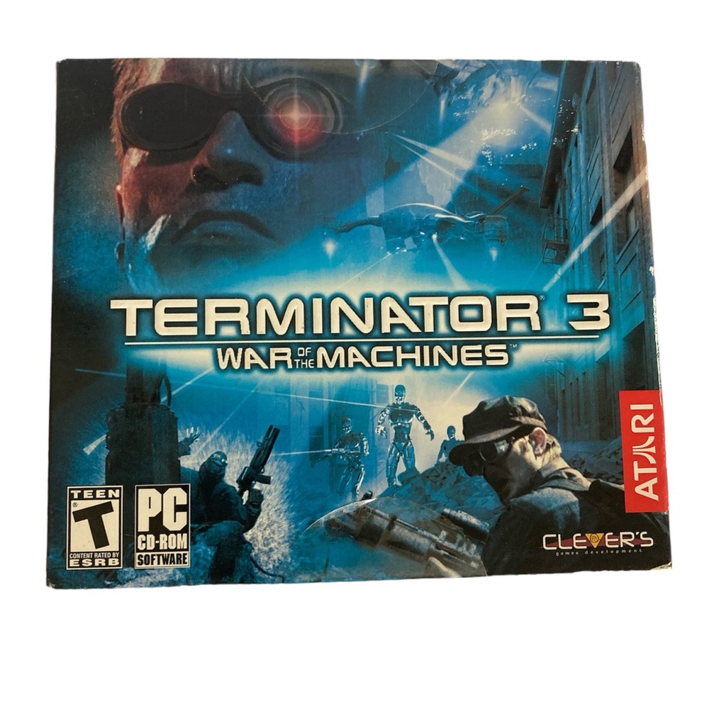 Atari Terminator 3 War of the Machines CD-Rom Game
